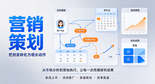 覃塘区营销策划